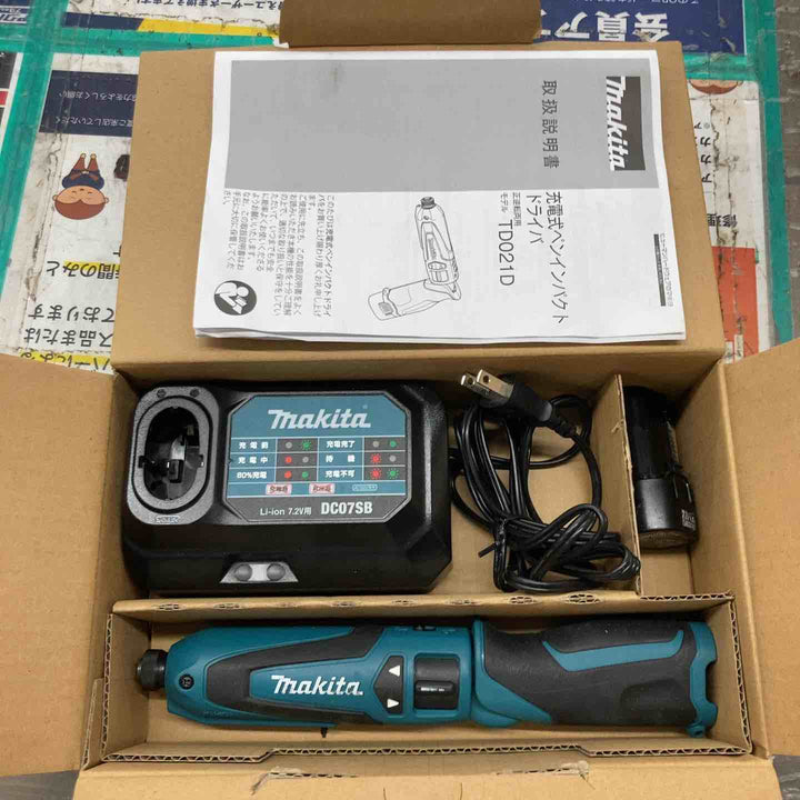 ☆マキタ(makita) コードレスペンインパクトドライバ TD021DSHSP【戸田店】