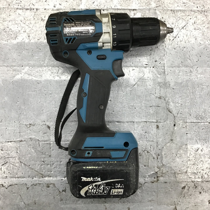 〇マキタ(makita) コードレスドリルドライバー DF474DZ  本体のみ【所沢店】