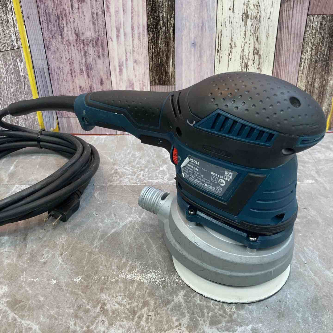 ◇BOSCH(ボッシュ) 吸じんランダムアクションサンダー GEX125AVE【八潮店】