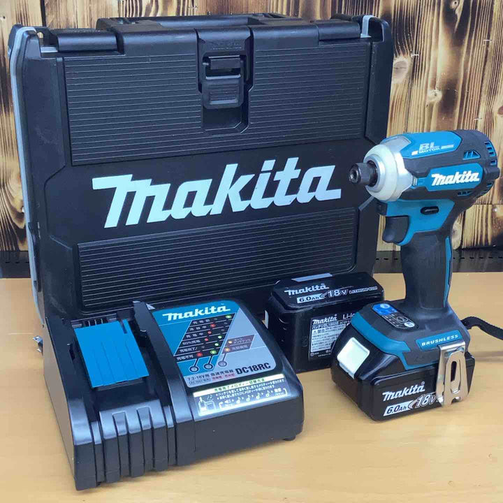 マキタ(makita) コードレスインパクトドライバー TD171DRGX ネジ ボルト 木材 金属 穴あけ 建設現場 DIY リフォーム プロ 組み立て 高速 ボルト締め 【越谷店】