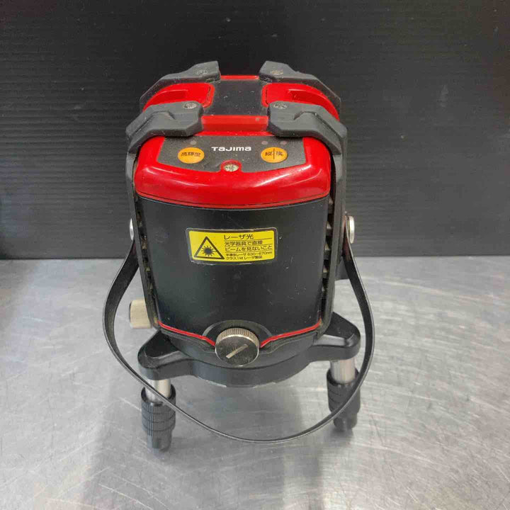【中古品】 タジマ(TAJIMA) レーザー墨出し器 AXIS TERA テラ KYR 10m 矩・横・両縦 AXT-KYR 受光器付属 水平器 レベル 【東大和店】