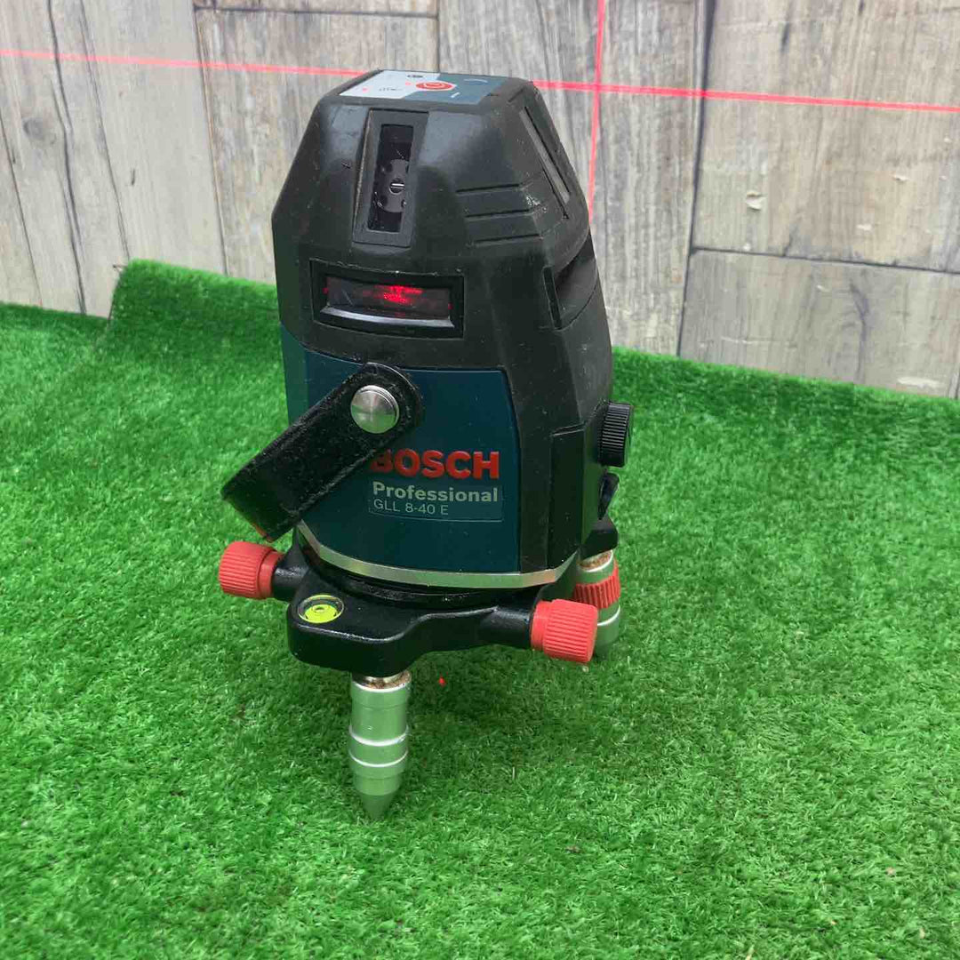 ◇ボッシュ(BOSCH) 電子整準方式 ・レーザー墨出し器 GLL8-40ELR【富山店】◇SC