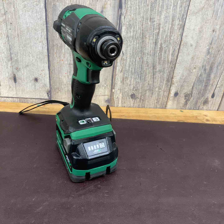 【中古品】 ハイコーキ(HIKOKI) コードレス静音インパクトドライバ WHP18DA(NN) バッテリー1個付属 【東大和店】