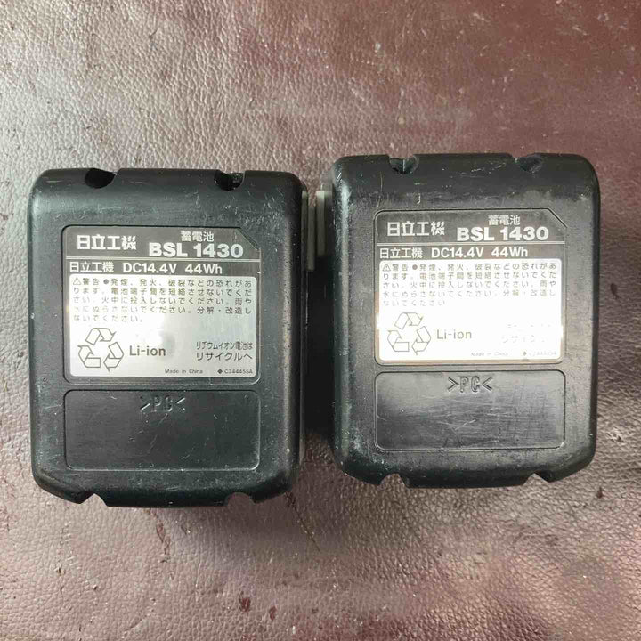 【中古品】ハイコーキ(HIKOKI ※旧:日立工機) コードレスロータリーハンマドリル DH14DSL(NN) バッテリー2個付属 【東大和店】