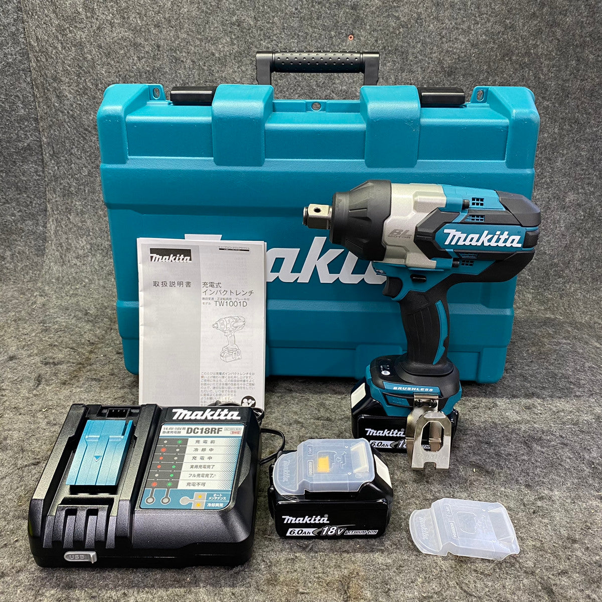 Makita ふさわしい TW1001D充電インパクトレンチ18V