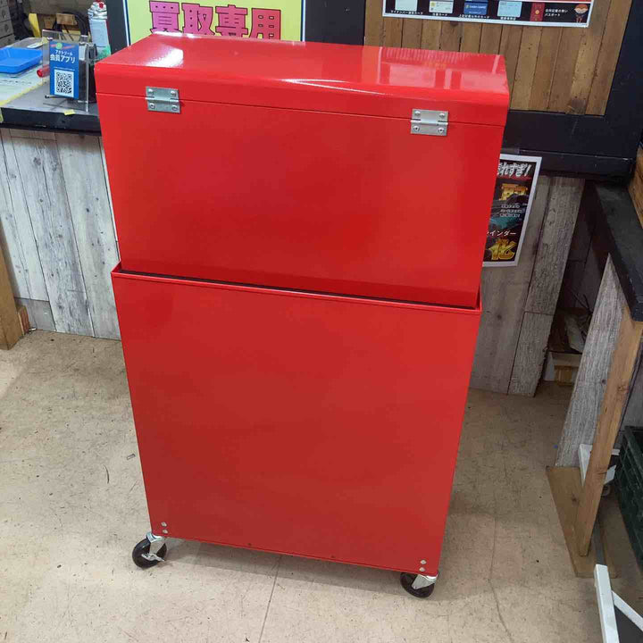 【中古品/店頭受取り限定】E-Value チェスト&キャビネット レッド ETR108R【東大和店】