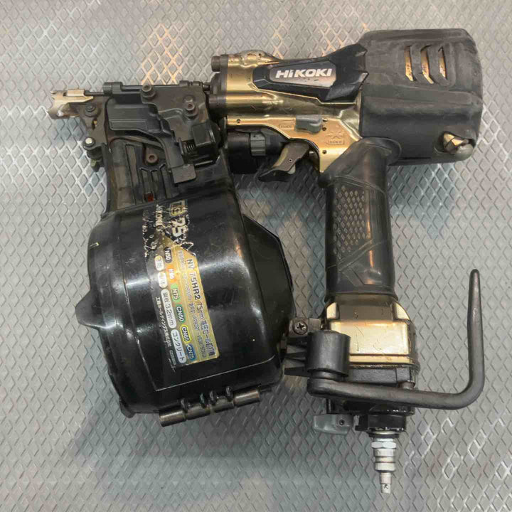【中古品】ハイコーキ(HIKOKI ※旧:日立工機) 高圧エア釘打ち機 NV75HR2(S)【所沢店】