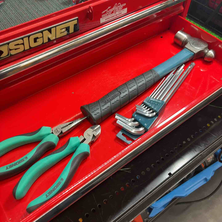SIGNET MECHANIC TOOL SET シグネット ツールボックス ツールセット 800S-96欠品多数【藤沢店】