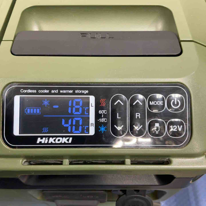◇ハイコーキ(HIKOKI ※旧:日立工機) コードレス冷温庫 UL18DC(WMGZ)【草加店】