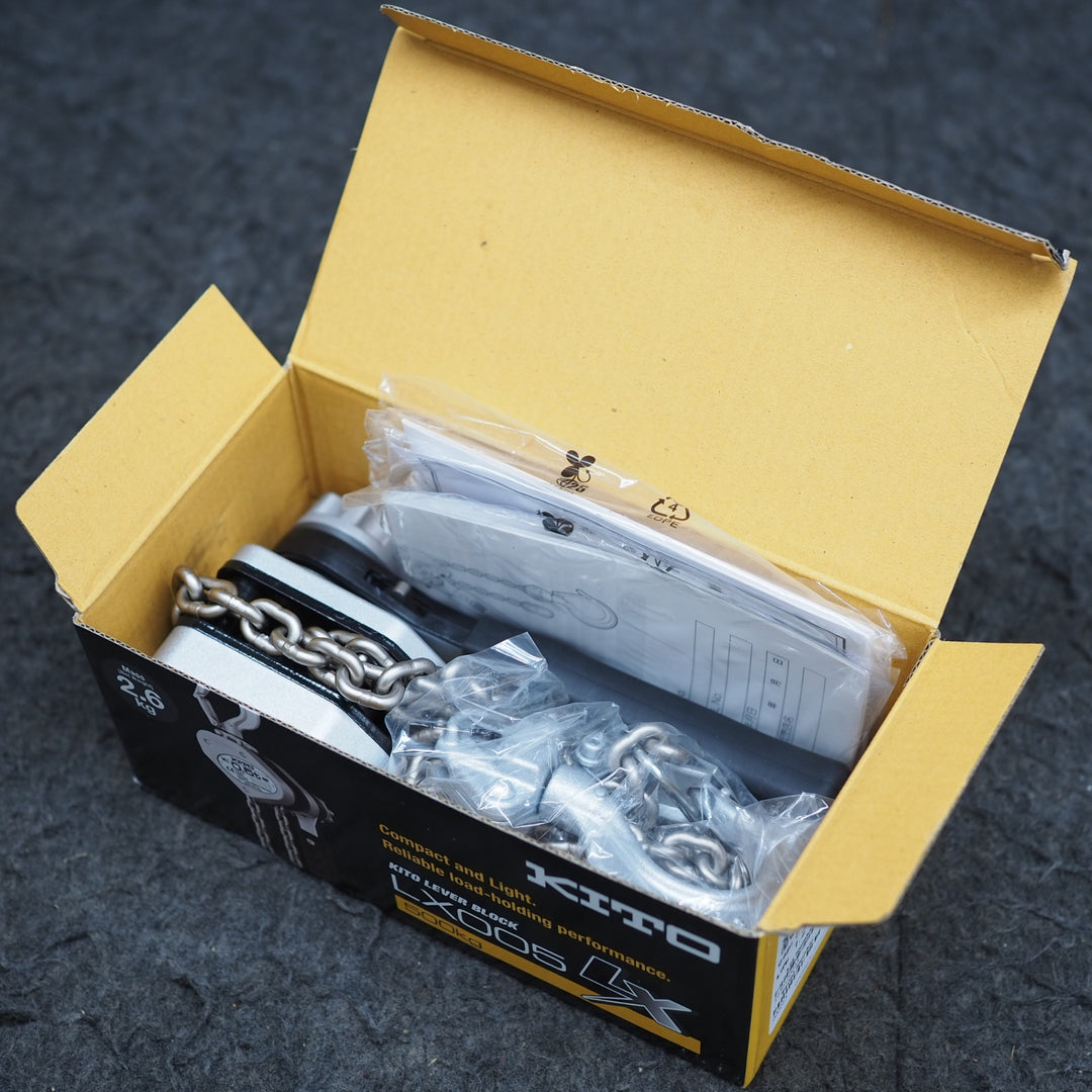 【未使用品】KITO/キトー レバーブロック LX005 (LX1B)【鴻巣店】