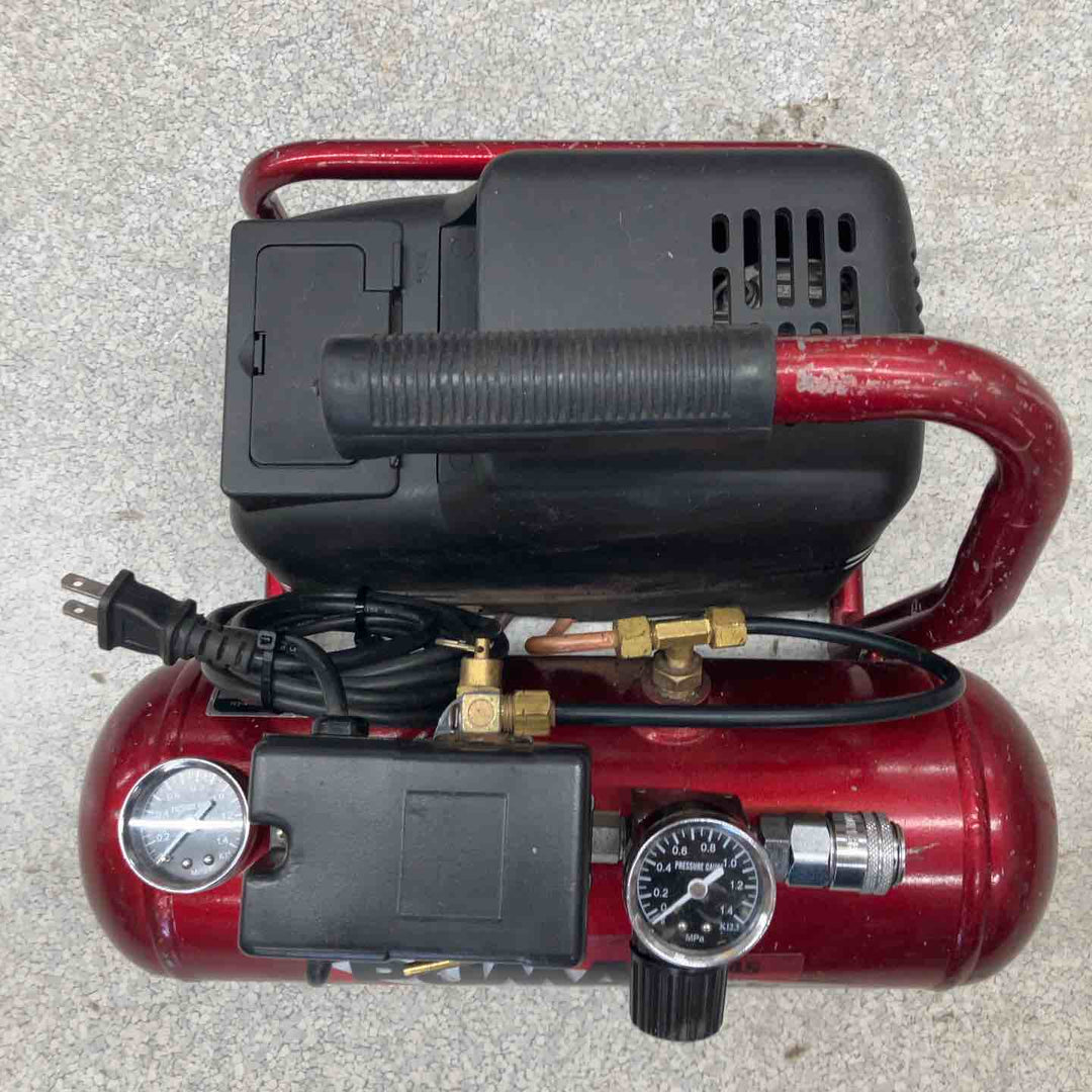 ◇藤原産業 (SK11) オイルレス エアーコンプレッサー SR-045 タンク容量 4L SR-L04SPT-01【八潮店】