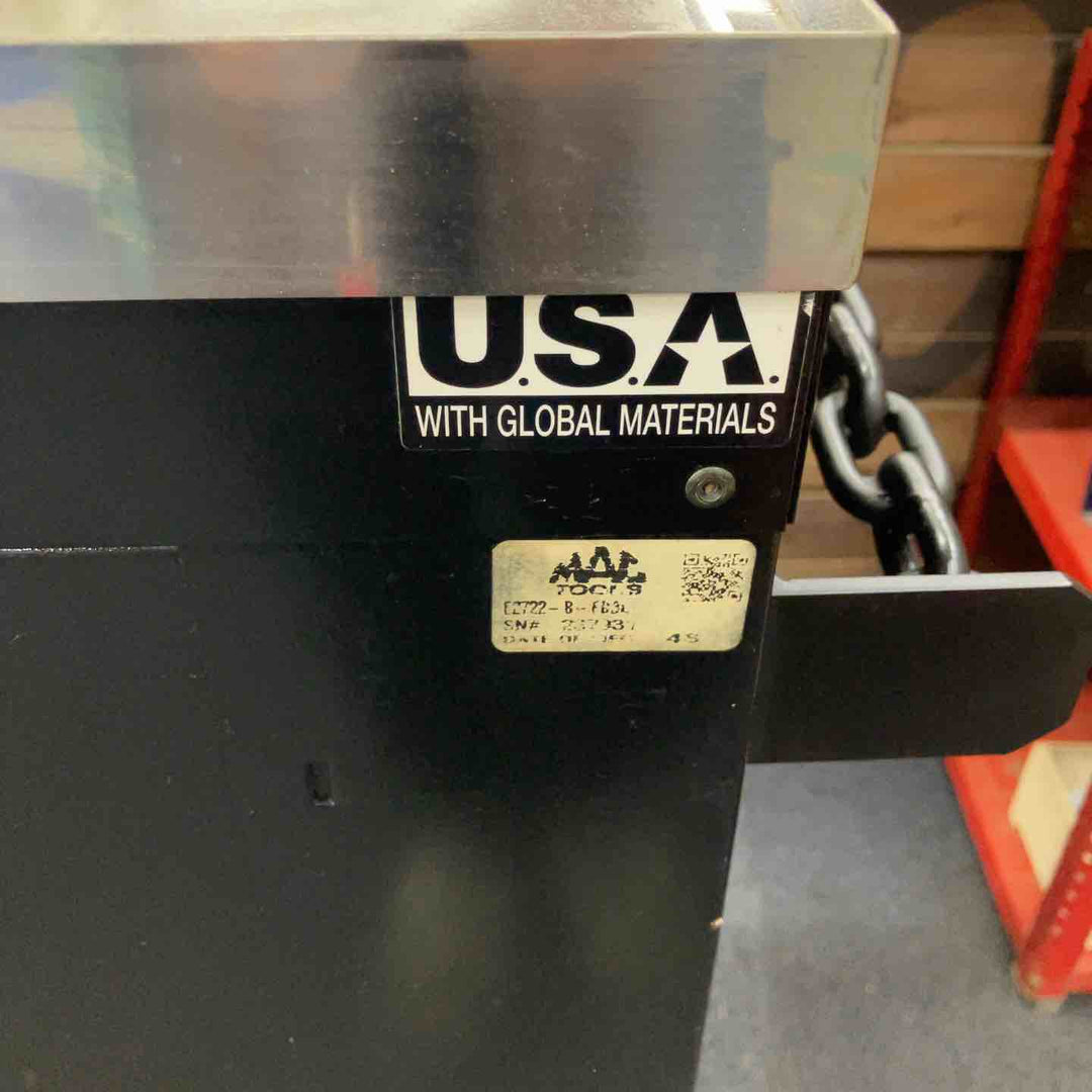 【店頭受取り限定】MACTOOLS マックツール 7ドロワー（7段）シングルバンク ロールキャビネット E2722-B-FBBL アルミ天板付き【柏店】