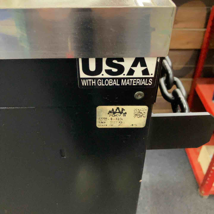 【店頭受取り限定】MACTOOLS マックツール 7ドロワー（7段）シングルバンク ロールキャビネット E2722-B-FBBL アルミ天板付き【柏店】