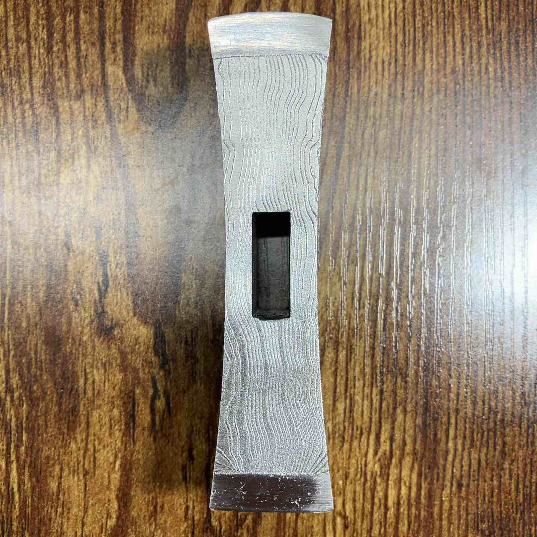 道心斎 正行　鋼付　木目　イブシ　角　玄能　120匁　直筆サイン　ハンコ入り【戸田店】