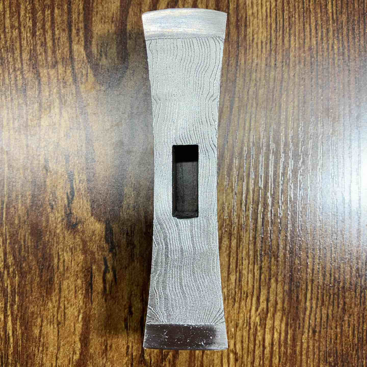道心斎 正行　鋼付　木目　イブシ　角　玄能　120匁　直筆サイン　ハンコ入り【戸田店】