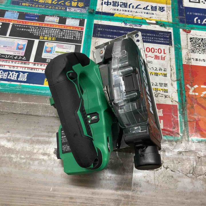 ★ハイコーキ(HIKOKI ※旧:日立工機) コードレスチップソーカッター CD3605DB(NN)ベース歪みあり【戸田店】