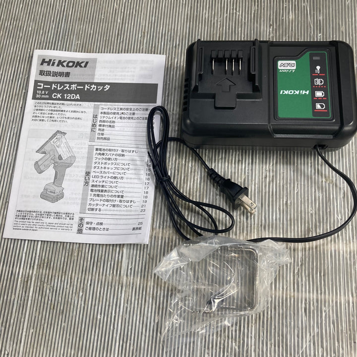【未使用】ハイコーキ(HIKOKI ※旧:日立工機) コードレスボードカッター CK12DA(LS)【草加店】