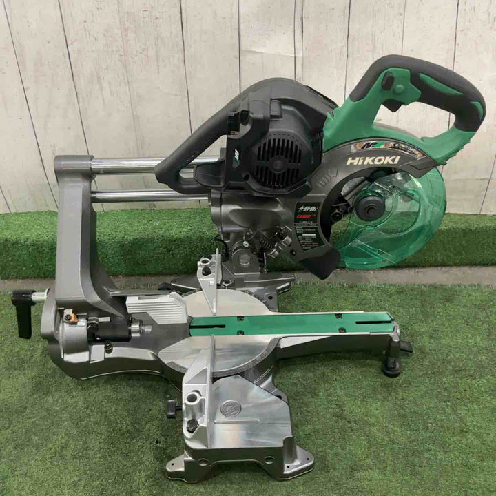 ★ハイコーキ(HIKOKI ※旧:日立工機) コードレス卓上スライド丸のこ C3606DRB(K)(NN) 36V 動作確認済【川口店】