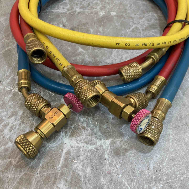 【現状品 動作未確認品】TASCO タスコ ゲージマニホールド R410A　 TA141L TA140L【八潮店】
