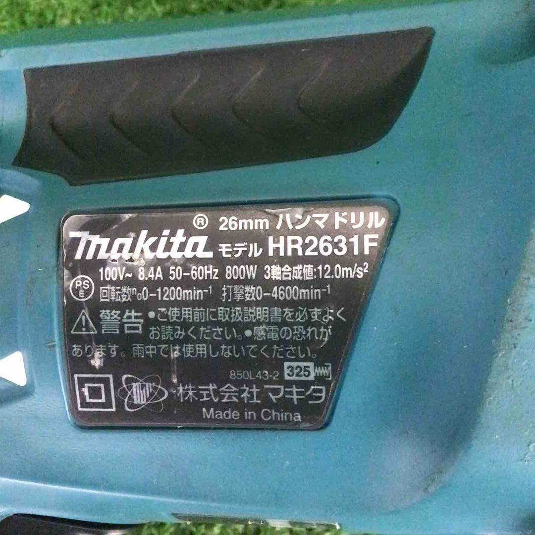 【中古品】 マキタ/makita ハンマドリル HR2631F 【鴻巣店】