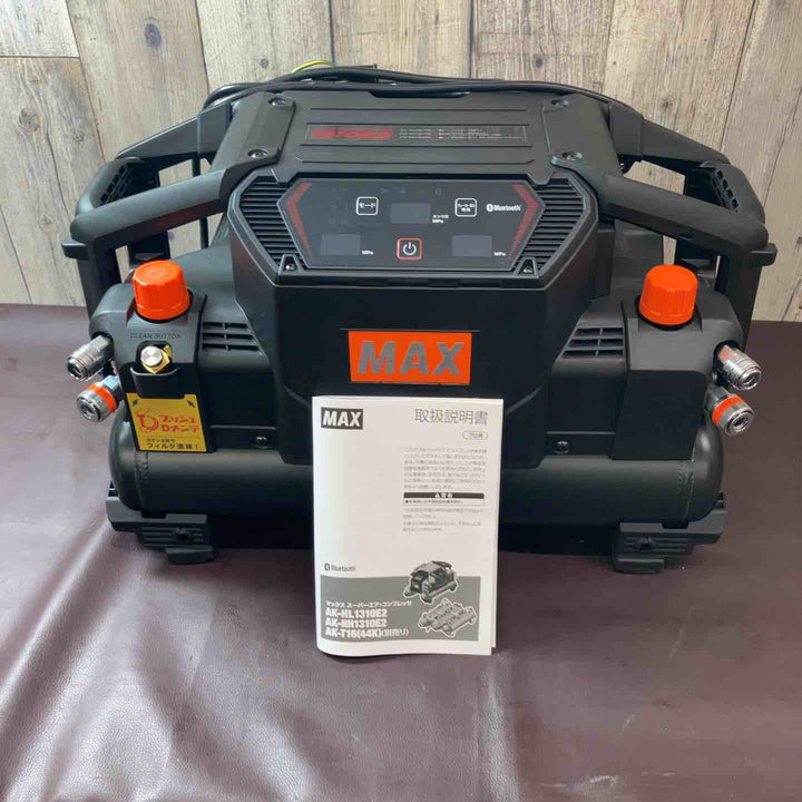 【未使用品(店頭展示品)】 マックス(MAX) 11L 高圧専用エアコンプレッサー AK-HH1310E2_ブラック 最新機種 エア工具 【東大和店】