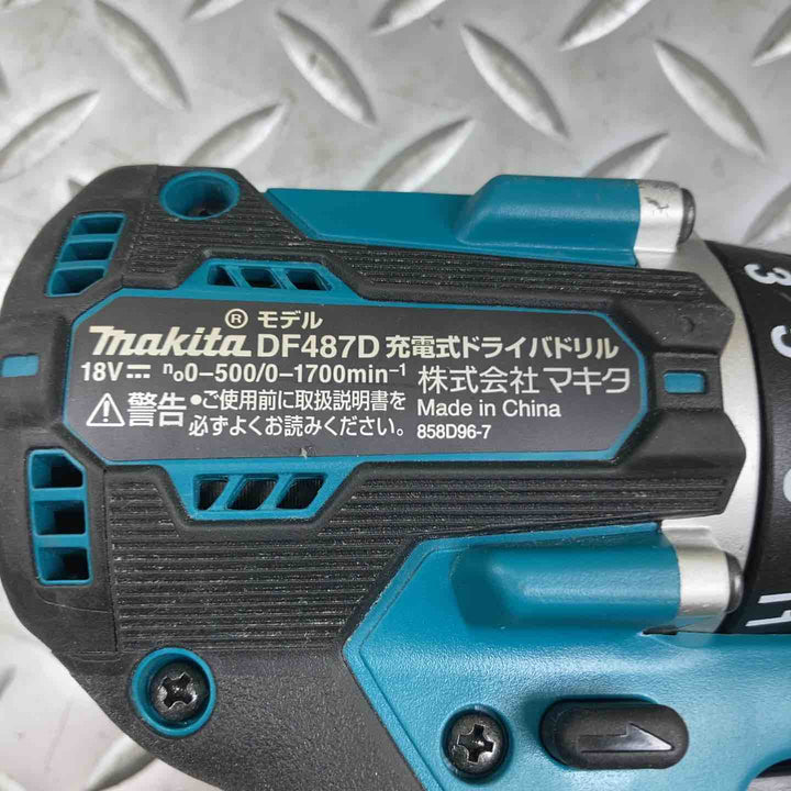 ★マキタ(makita) コードレスドリルドライバー DF487DRGX【川崎店】