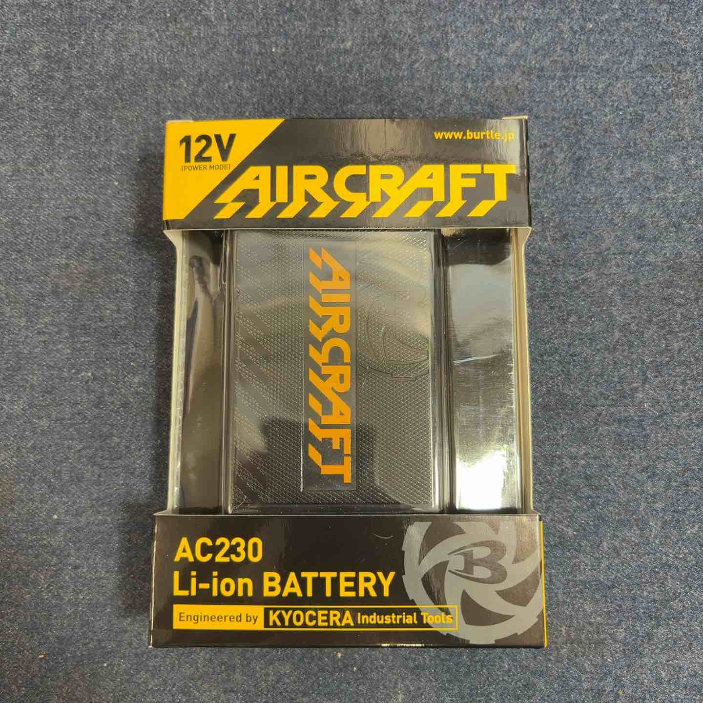 BURTLE/バートル 空調服用 12V バッテリー AC230【八潮店