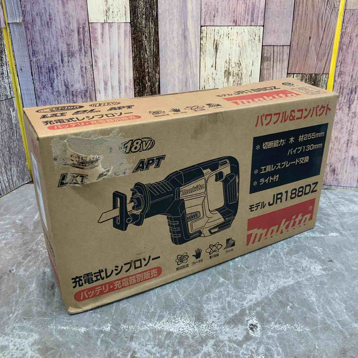 【未使用品】☆マキタ makita 18V コードレスレシプロソー 本体のみ JR188DZ【八潮店】