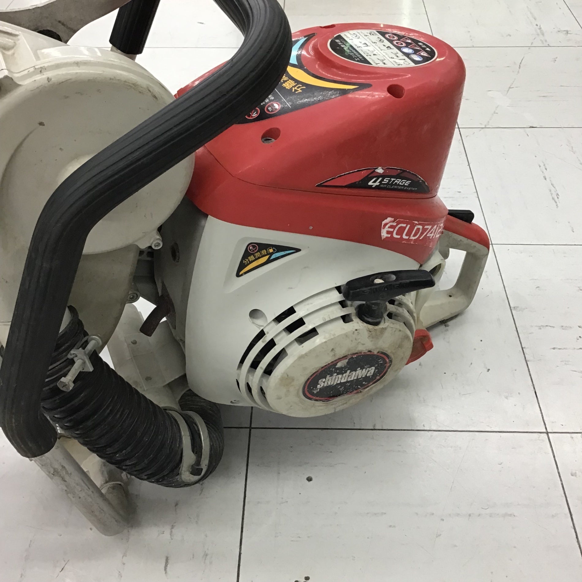 新ダイワ/shindaiwa エンジンカッター ECLD7412S ダイヤモンドブレード