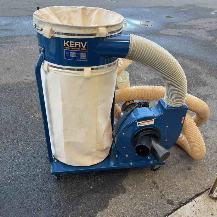 【店頭受取り限定】 KERV 集じん機 集塵機 DC-60 三相200V ホース付き 【八潮店】