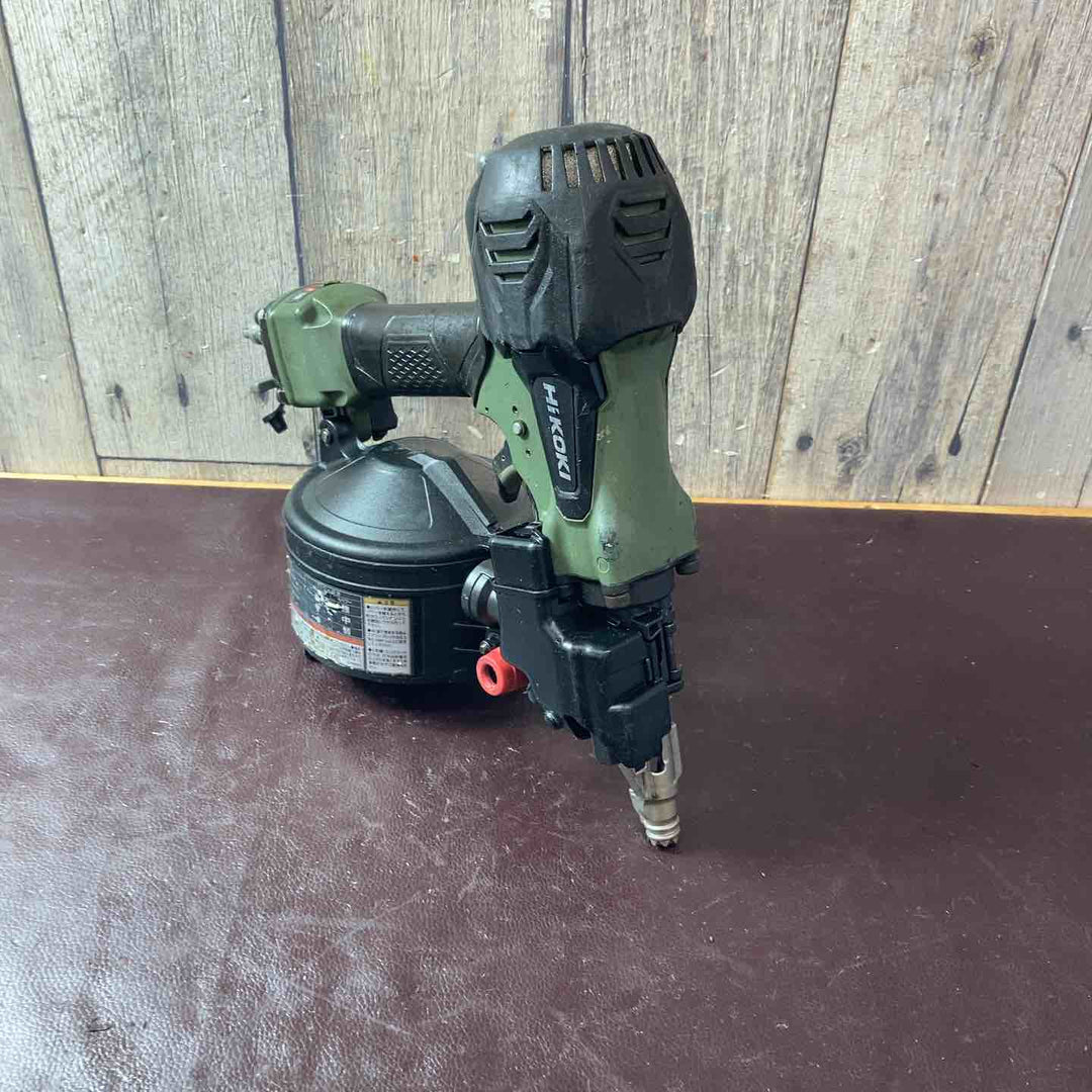 【中古品】ハイコーキ(HIKOKI ※旧:日立工機) 高圧エア釘打ち機 特別限定色 アブソリュートグリーン NV50HR2(SAG)【東大和店】