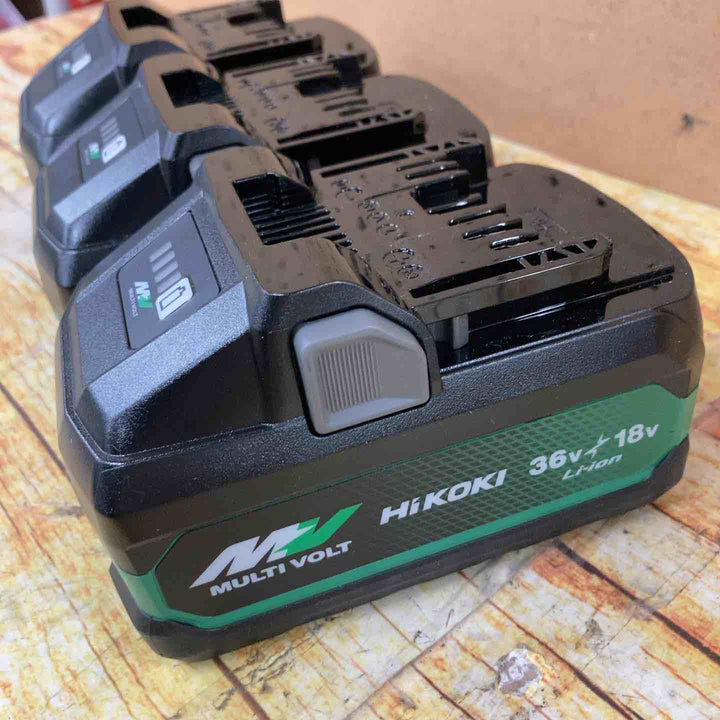 ▼ハイコーキ(HIKOKI ※旧:日立工機) リチウムイオンバッテリー 36V/4.0Ah BSL36B18X【3点セット】マルチボルト【川崎店】