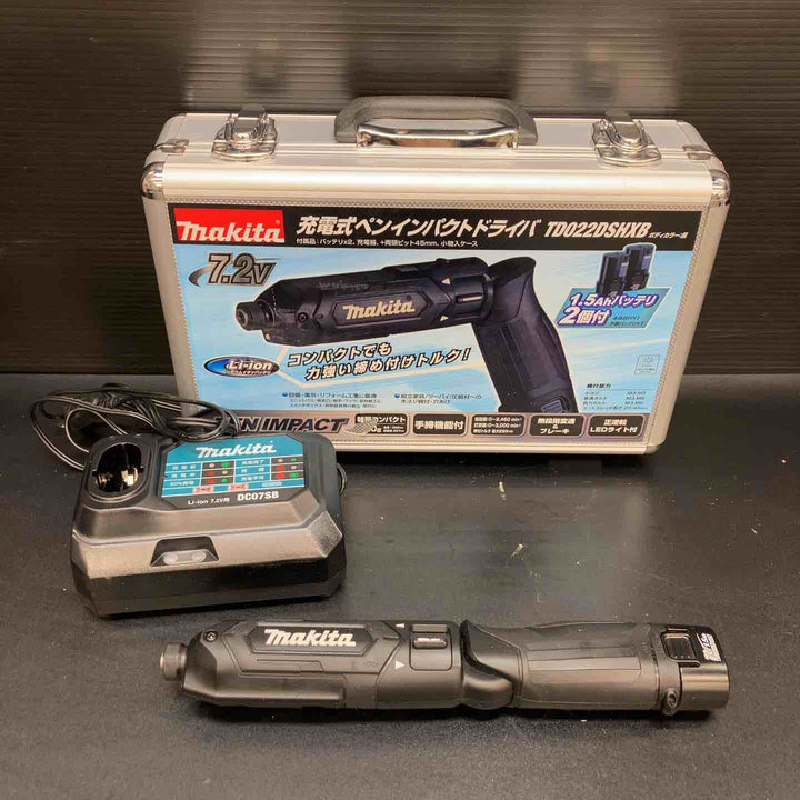 ★マキタ(makita) コードレスペンインパクトドライバー TD022DSHXB【川越店】