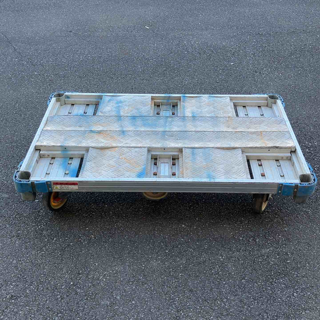 【店頭受取り限定】◇アルミ製 6輪台車 最大積載質量1t 大型台車【八潮店】
