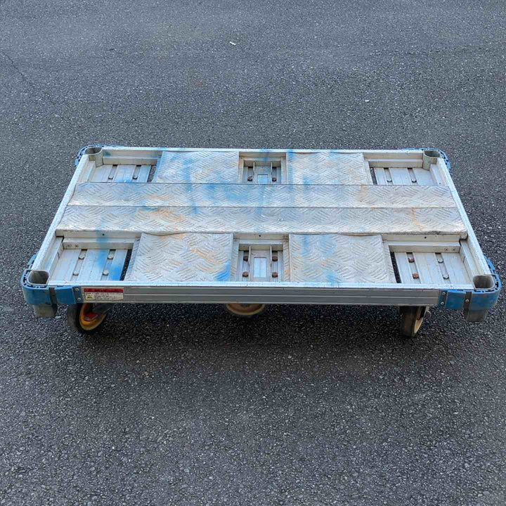 【店頭受取り限定】◇アルミ製 6輪台車 最大積載質量1t 大型台車【八潮店】