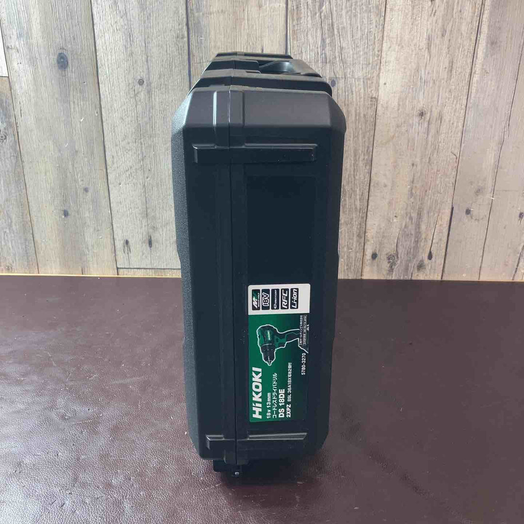 【未使用(店頭展示品)】 ハイコーキ(HIKOKI ※旧:日立工機) コードレスドリルドライバー DS18DE(2XPZ) 【東大和店】