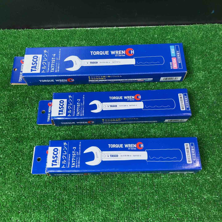 イチネン タスコ/TASCO 高精度トルクレンチ 3本セット TA771ST-2、TA771ST-3、TA771ST-4 【岩槻店】
