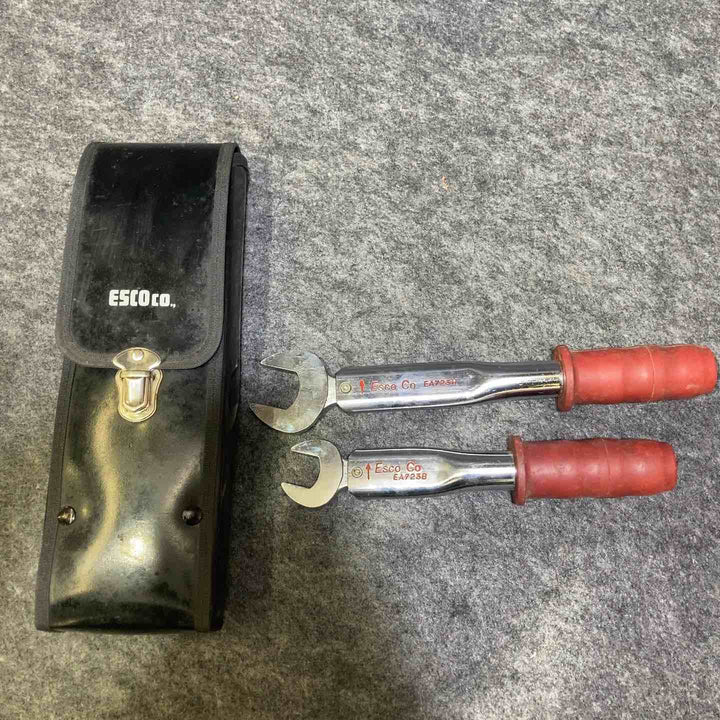 ESCO(エスコ) トルクレンチ EA723H EA723B 2本セット【桶川店】