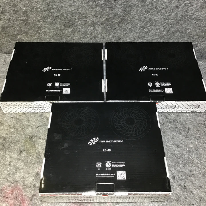【未使用品・送料無料！】クロダルマ KURODARUMA ファン・バッテリーフルセット KS-10(KS-11・KS-12) 3個セット【桶川店】