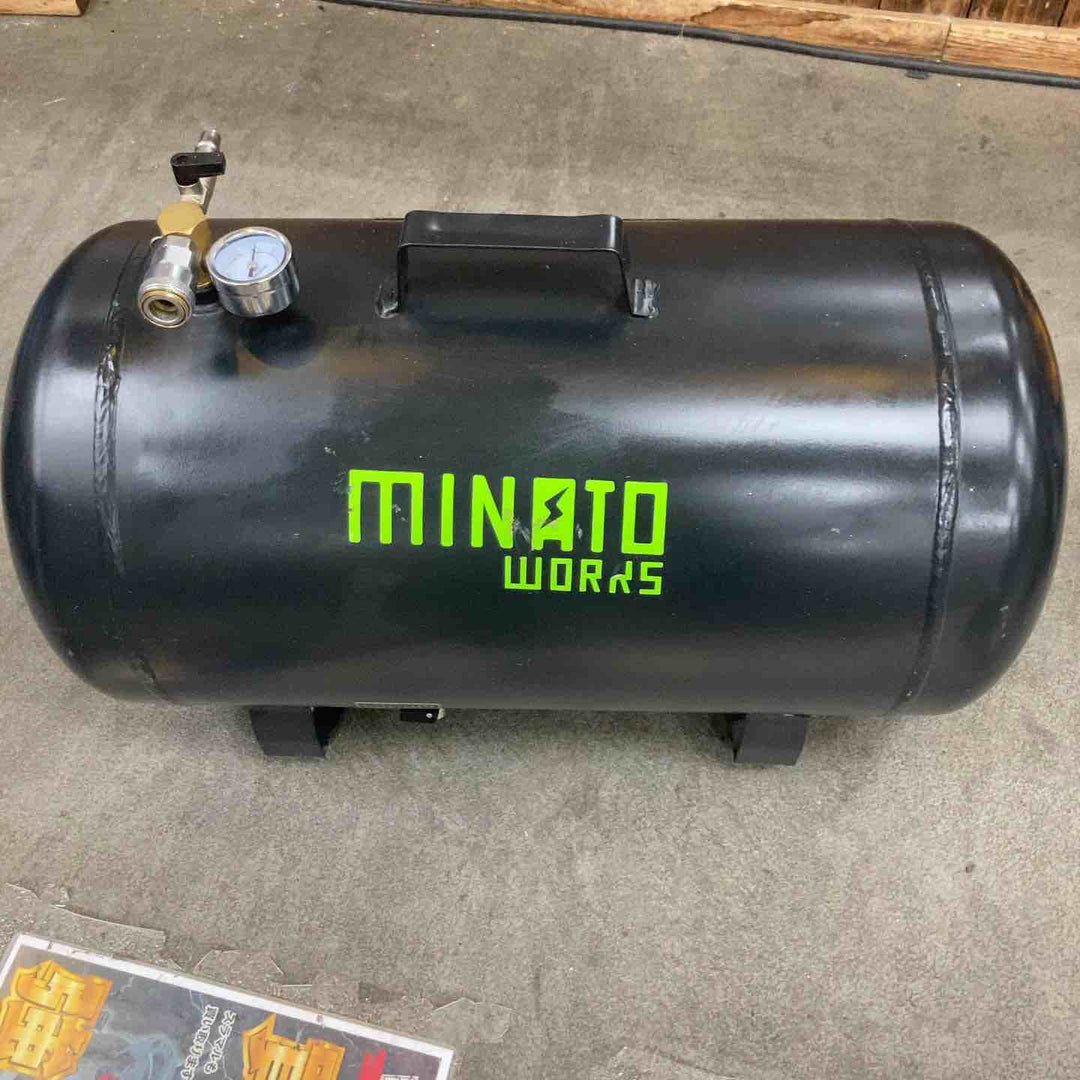 MINATO エアーコンプレッサー 静音オイルレス型30L CP-301A＆エアサブタンク CPT-391ALセット　【川崎店】