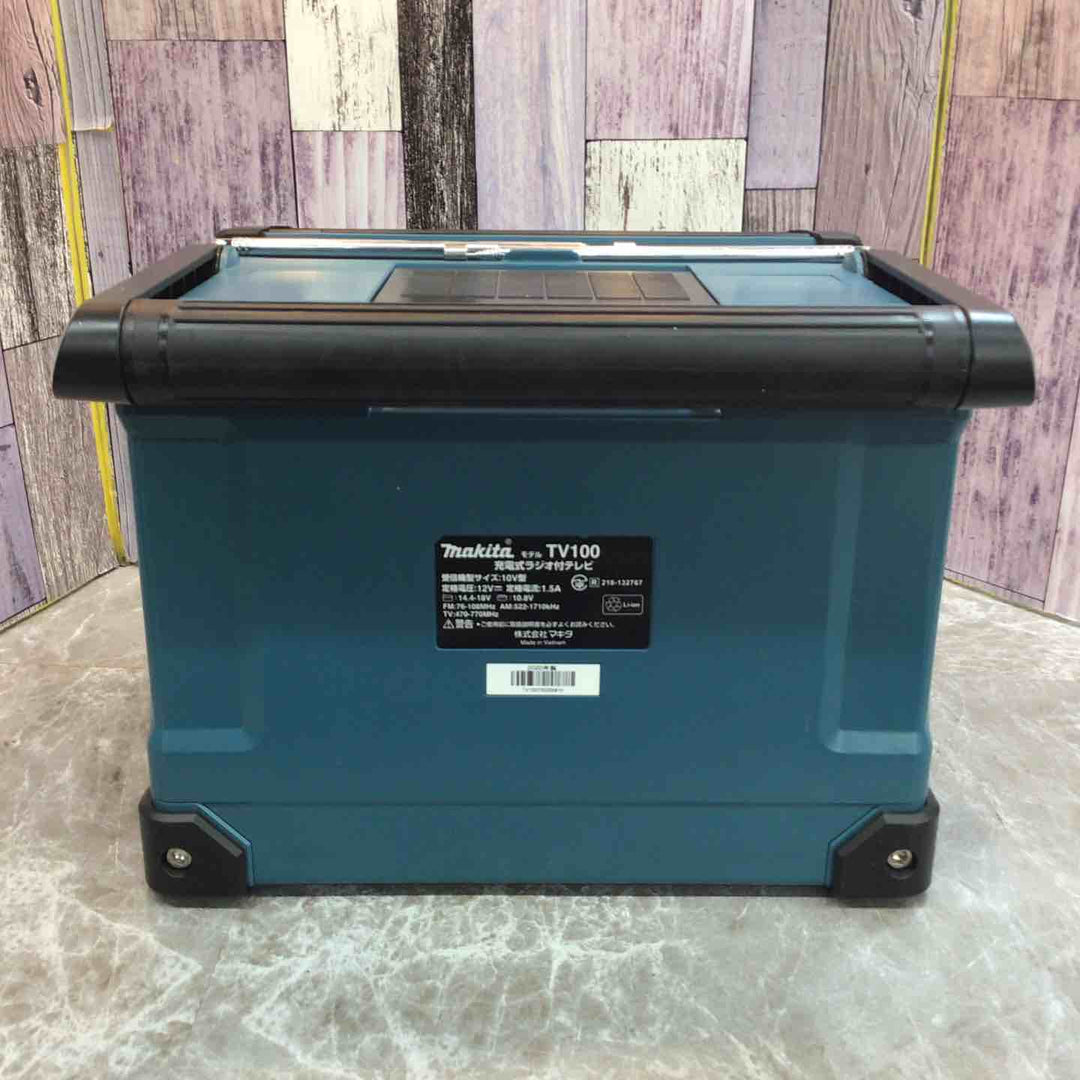 ☆マキタ(makita) コードレスラジオ付テレビ TV100【八潮店】