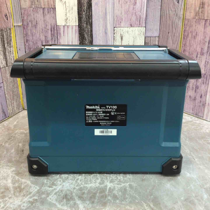 ☆マキタ(makita) コードレスラジオ付テレビ TV100【八潮店】