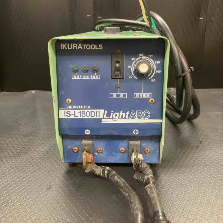 【現状品】◇育良精機(イクラ/IKURA) インバータ直流アーク溶接機 IS-L180DⅡ 単相200V IS-L180D2【鴻巣店】