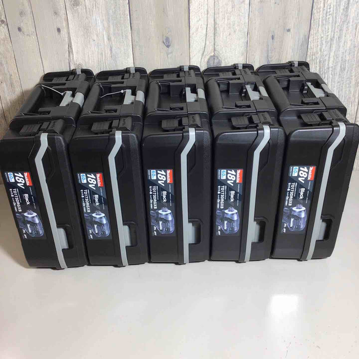 【未使用品】 マキタ makita コードレス インパクトドライバー TD173DRGXB 5台 フルセット インパクト ブラック 黒 純正 純正品 【戸田店】