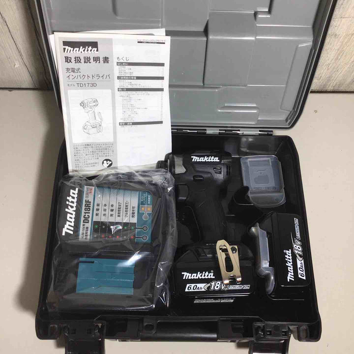 ★マキタ(makita) コードレスインパクトドライバー TD173DRGXB【戸田店】