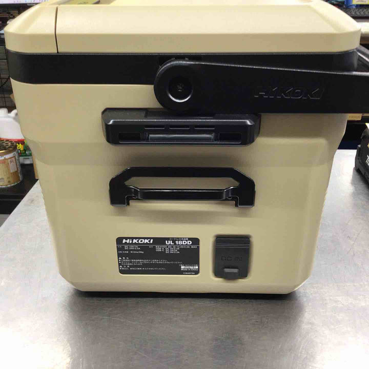 ★ハイコーキ(HIKOKI ※旧:日立工機) コードレス冷温庫 UL18DD(XMBZ)【戸田店】