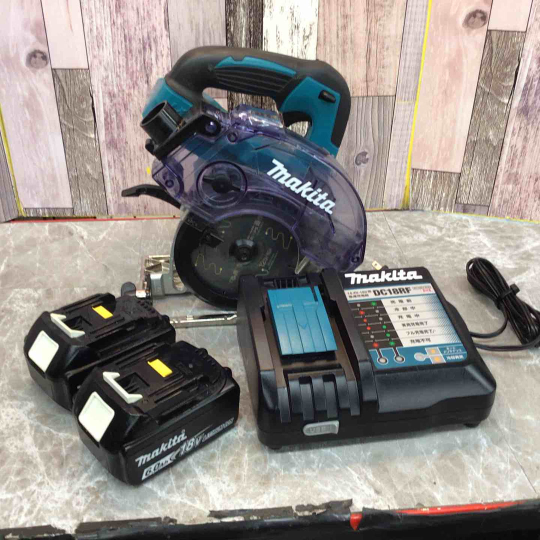 ★マキタ(makita) 18V コードレス防じん丸のこ KS511DRGX【八潮店】