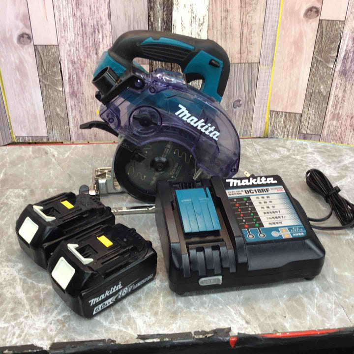 ★マキタ(makita) 18V コードレス防じん丸のこ KS511DRGX【八潮店】