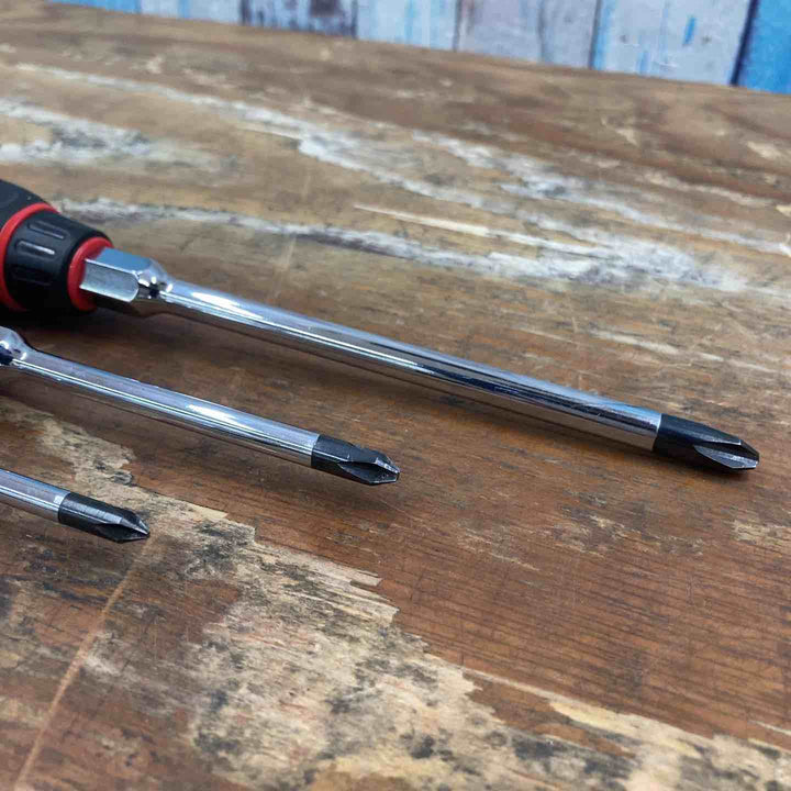 ▲ネプロス 樹脂柄ドライバ貫通タイプ プラスドライバーND1P2-1,2,3【柏店】