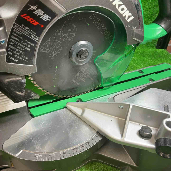 ★ハイコーキ(HIKOKI ※旧:日立工機) コードレス卓上スライド丸のこ C3606DRB(NN)【藤沢店】